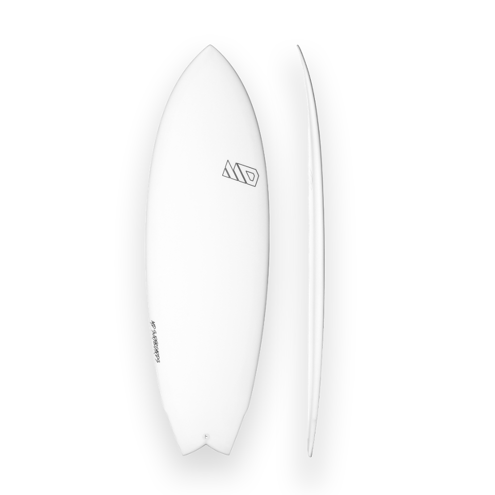 Polly shortboard - MD Surfboards