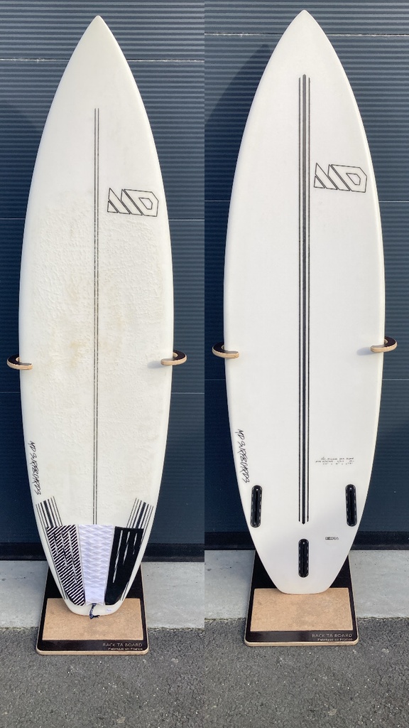 Custom Sharp sword MD surfboards 5'11 29L Gaspard Larsonneur