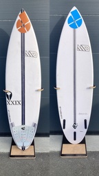 [#305] Custom Sharp sword round MD surfboards 6'0 28,2L Gaspard Larsonneur