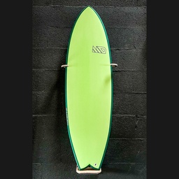 [#327] Peggy MD Surfboards 5'7 Twin + stab